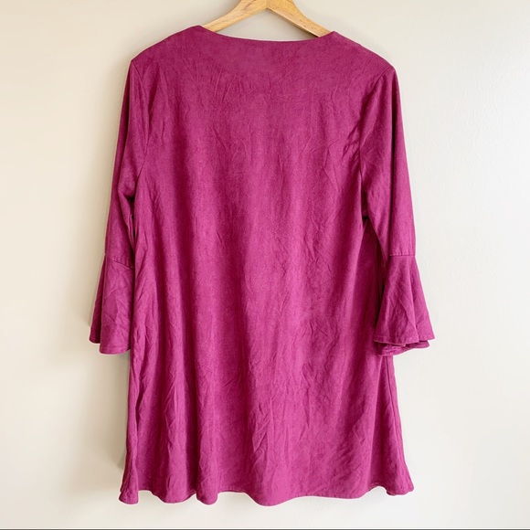 ALTAR’D STATE boho tunic top embroidery bell small - Picture 7 of 9